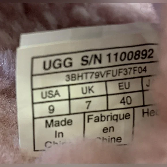 UGG Cozette Sheepskin Slide Slippers EUC - Picture 6 of 6